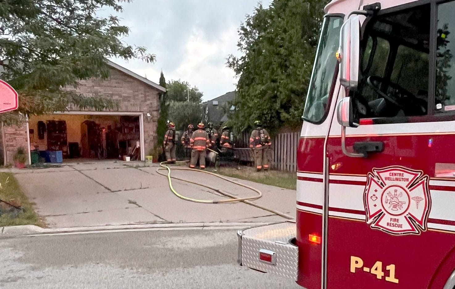 Fergus resident charged with arson in Aug. 1 fire