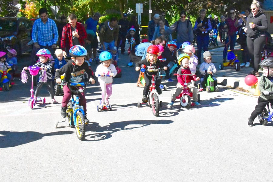 Elora Co-op Preschool Day Care hosts trike-a-thon