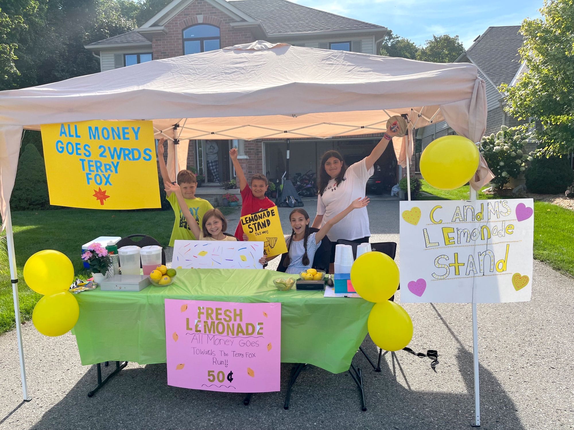 Rockwood's Sacred Heart students raise funds for Terry Fox Run