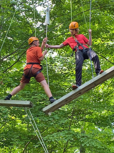 Wellington Heights students experience Grade 9 Camp