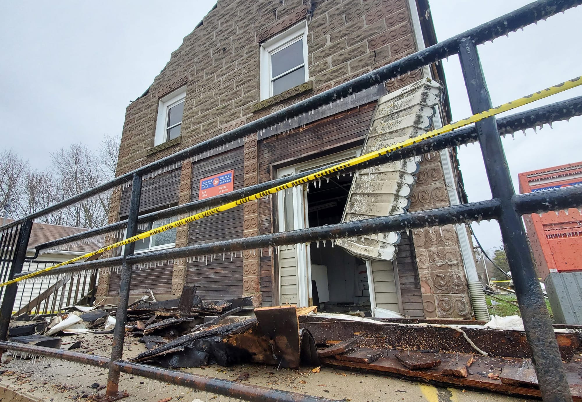 Belwood post office destroyed by fire