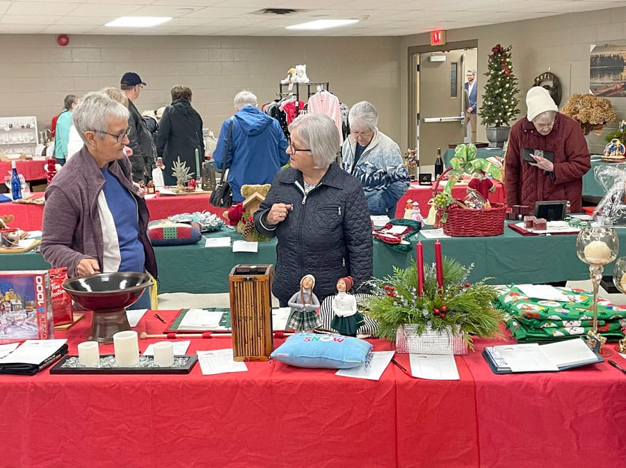 Palmerston and District Hospital Auxiliary Christmas Bazaar held Nov. 12