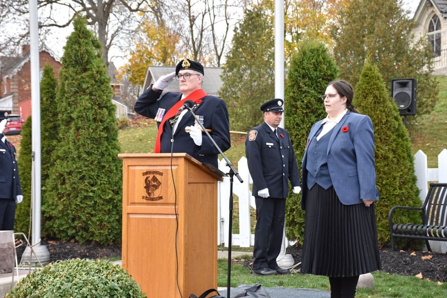 Rockwood marked Remembrance Day early