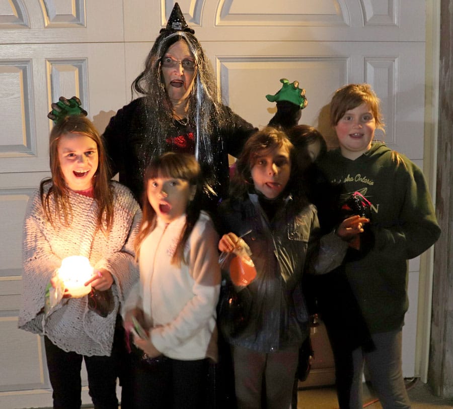 Haunted garage a Halloween hit