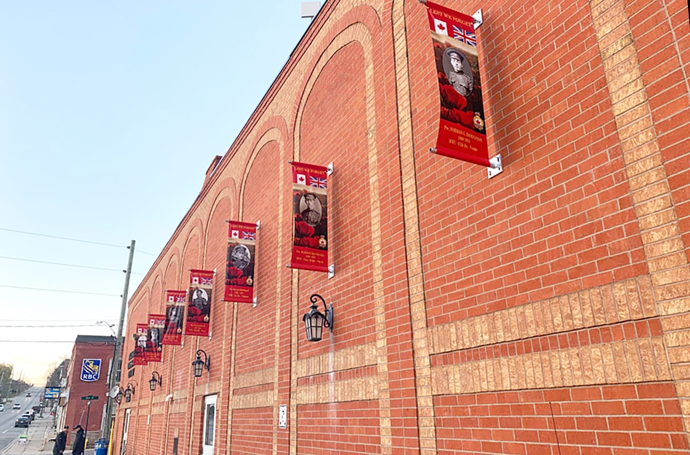 Veterans banners installed in Hillsburgh