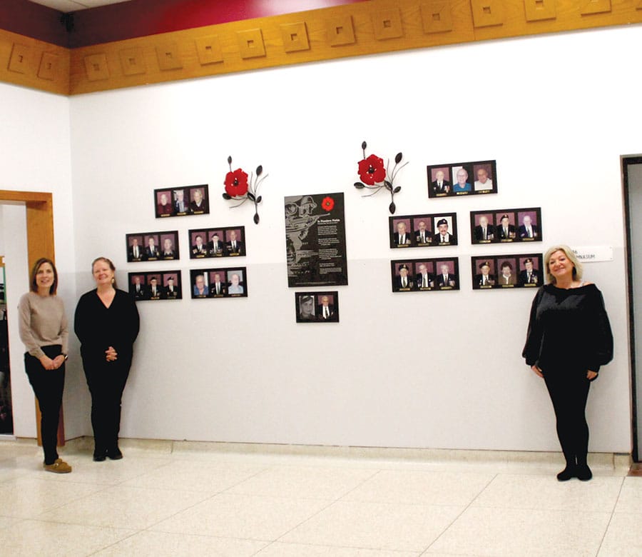 Victoria Cross staff ensures local veterans are honoured year round