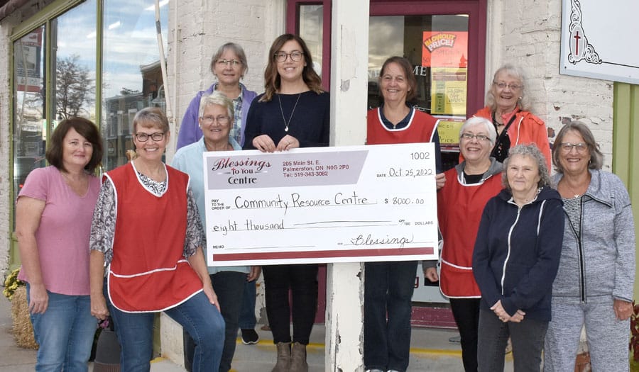 Blessings Thrift and Gift Store makes donations to two local groups