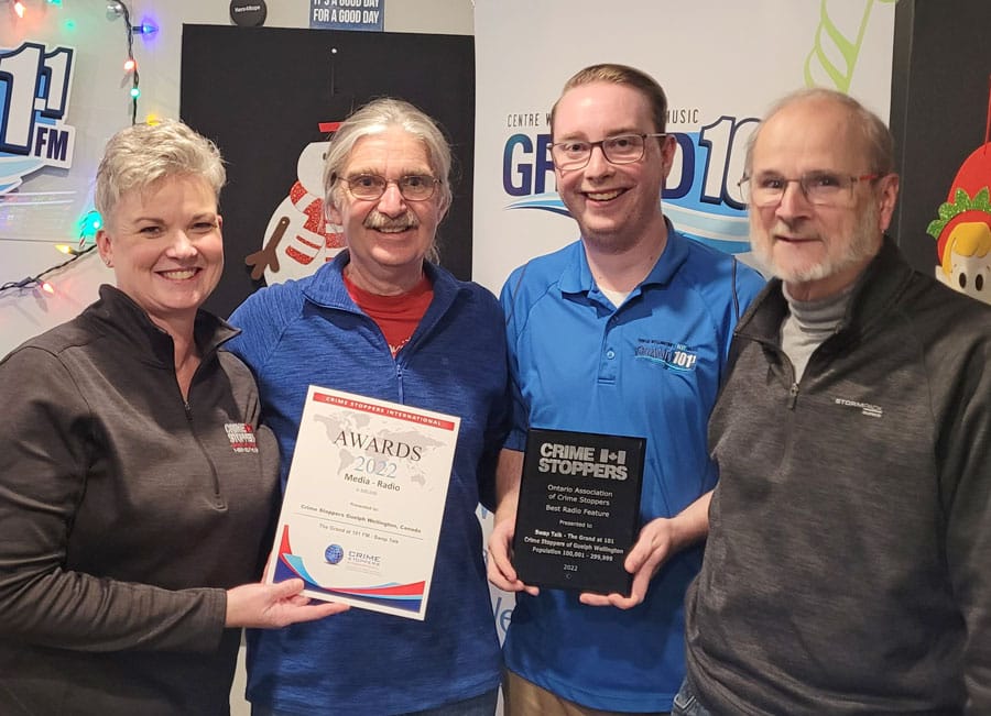 Local Crimestoppers wins provincial, international awards