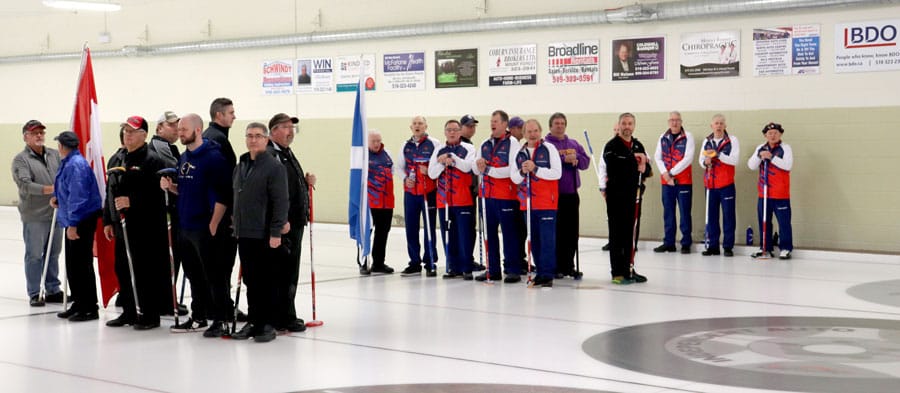 Strathcona Cup tours curling rinks in Mount Forest, Elora and Fergus