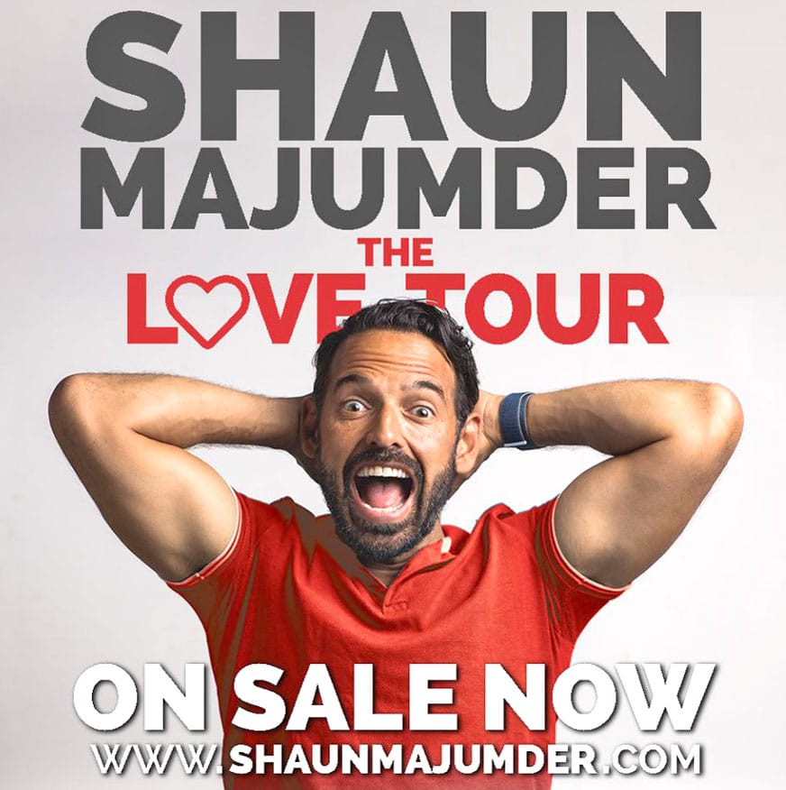 Touring comedian Shaun Majumder to appear at theatre in Harriston this March