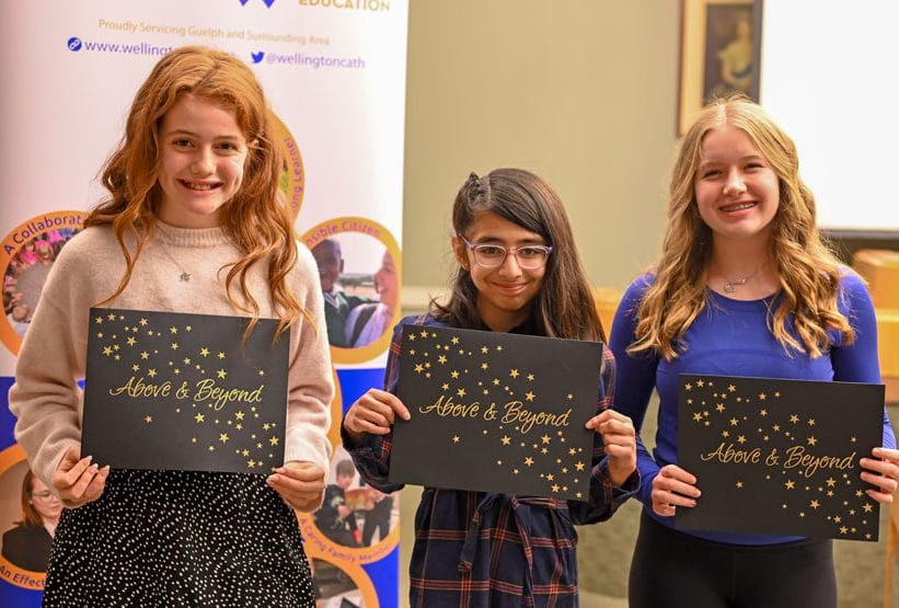 Catholic board celebrates students for good deeds, leadership, community spirit