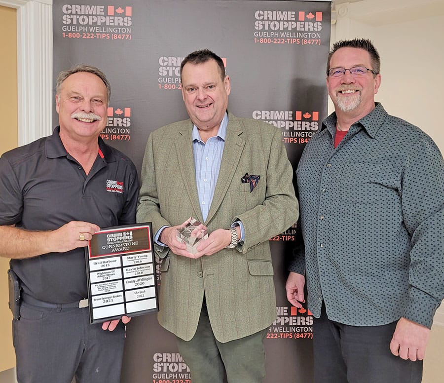 Crime Stoppers presents awards
