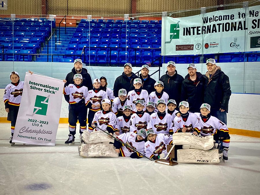 Centre Wellington Fusion U10A won International Silver Stick tournament