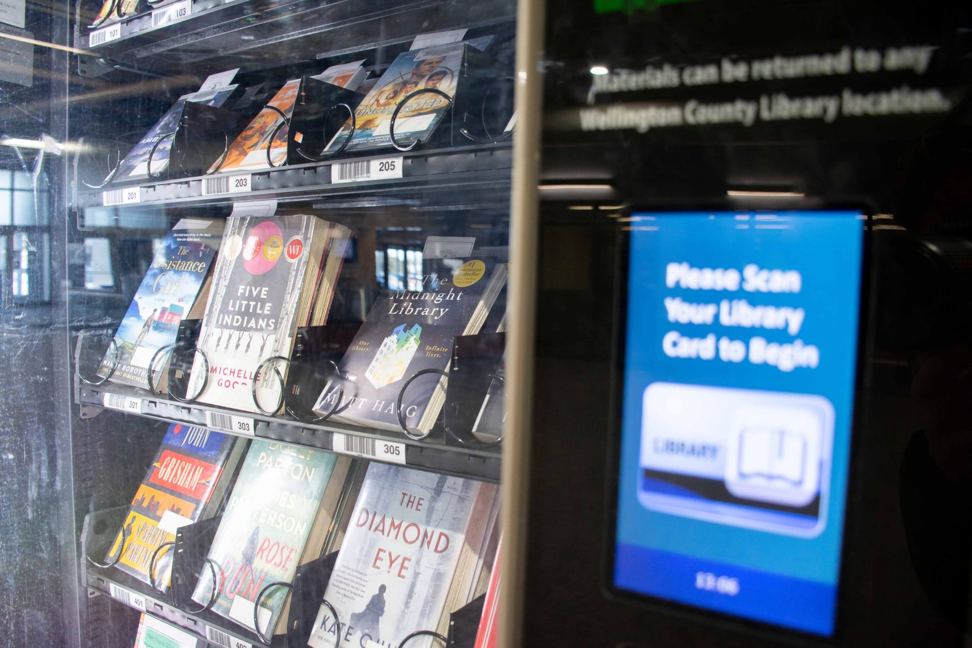 Board closes the book on library vending machines in Wellington County