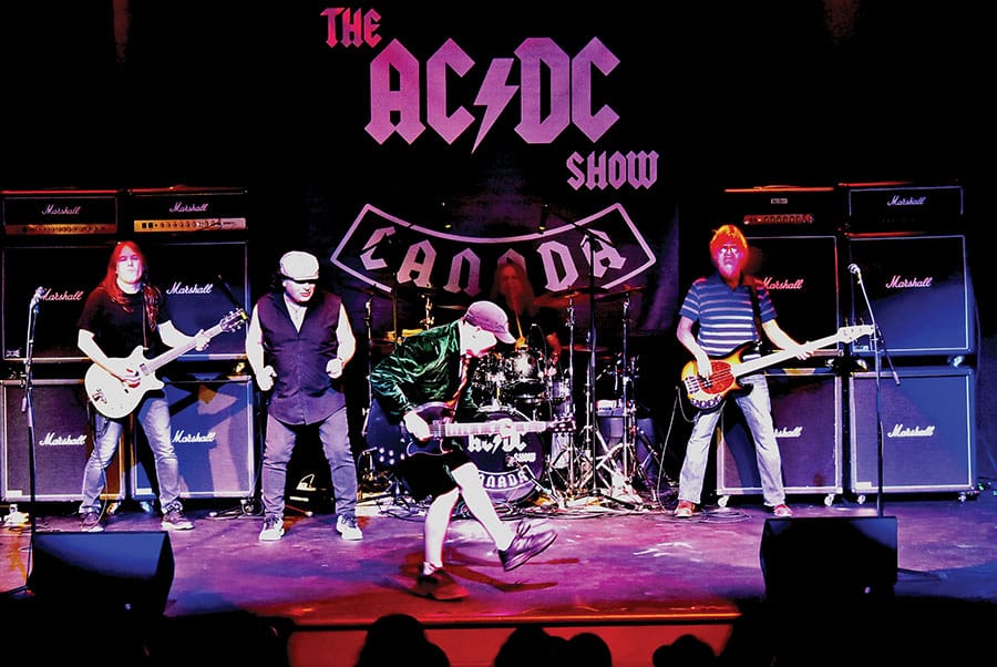 AC/DC Show Canada cover band back at the Fergus Grand Theatre