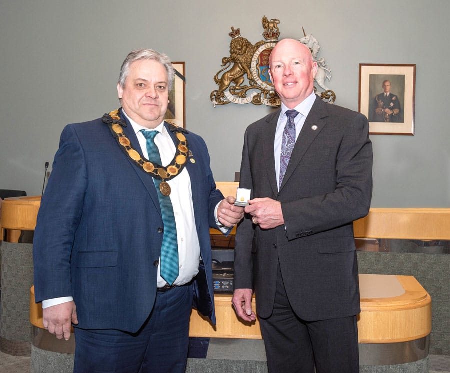 CAO Scott Wilson recognized for 25 years of service