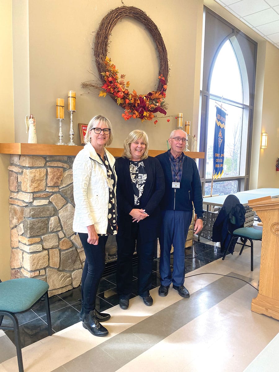 Donation serves to mothers in need