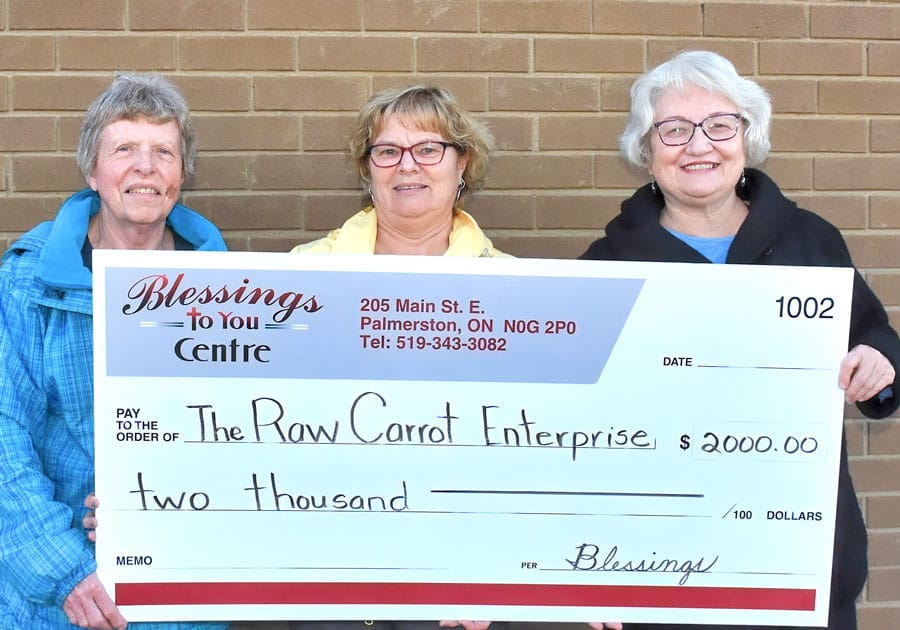 Blessings to You Centre supports Palmerston food banks