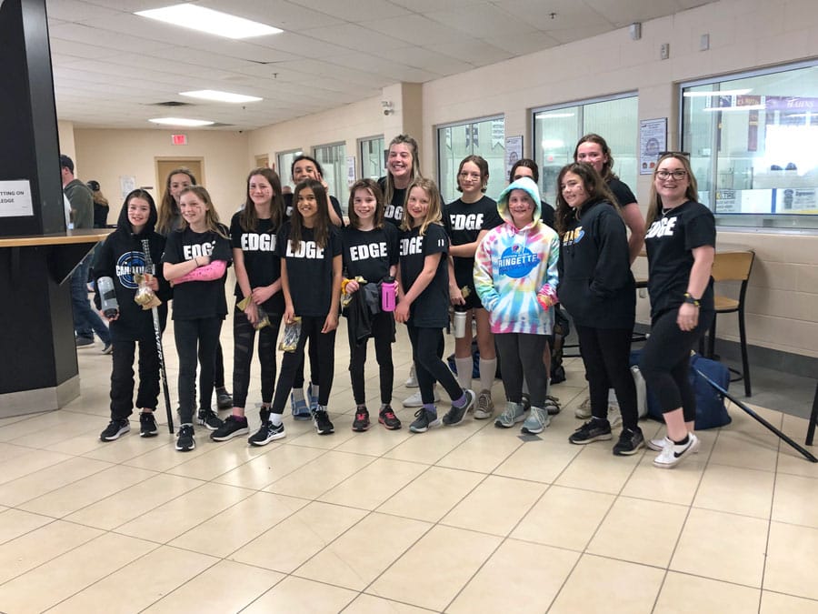 Tough loss for Elora Fergus Edge Ringette U12 team