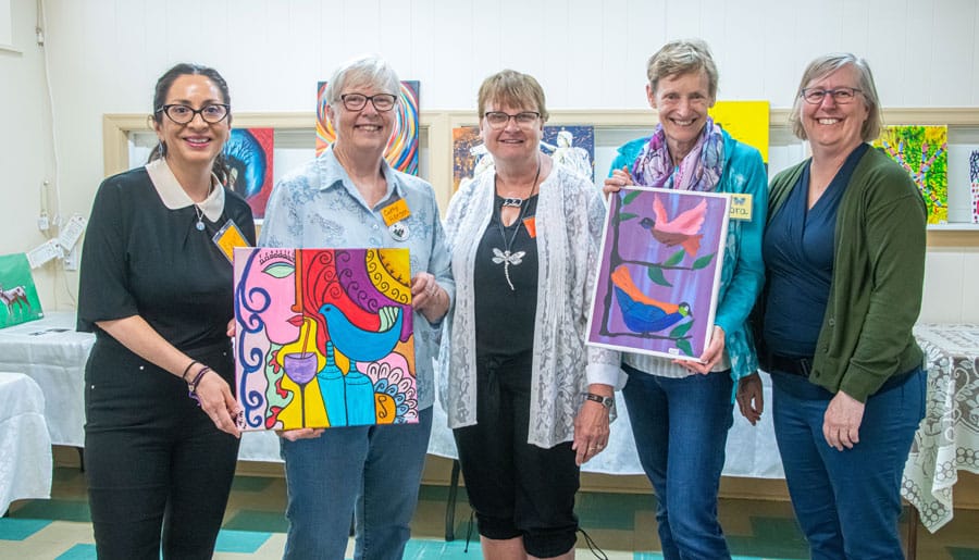 Art sale at Erin United Church