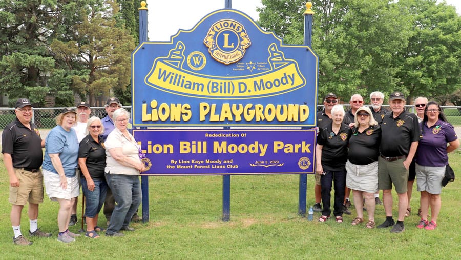 Mount Forest Lions Club holds annual Guide Dog Walk
