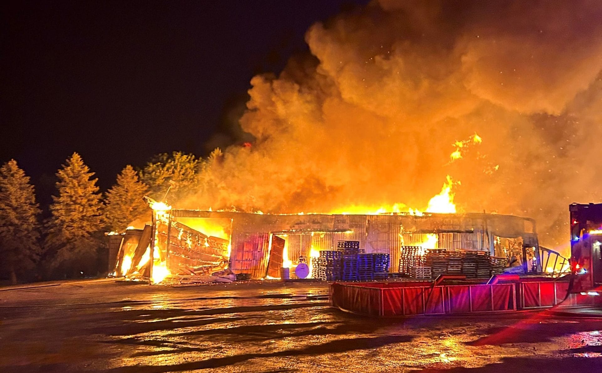 Storage building in Mount Forest destroyed in 'suspicious' fire