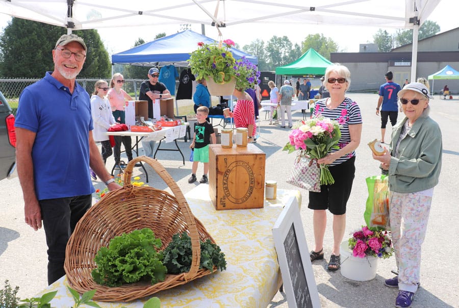 The first North Wellington Farmers Market of the year