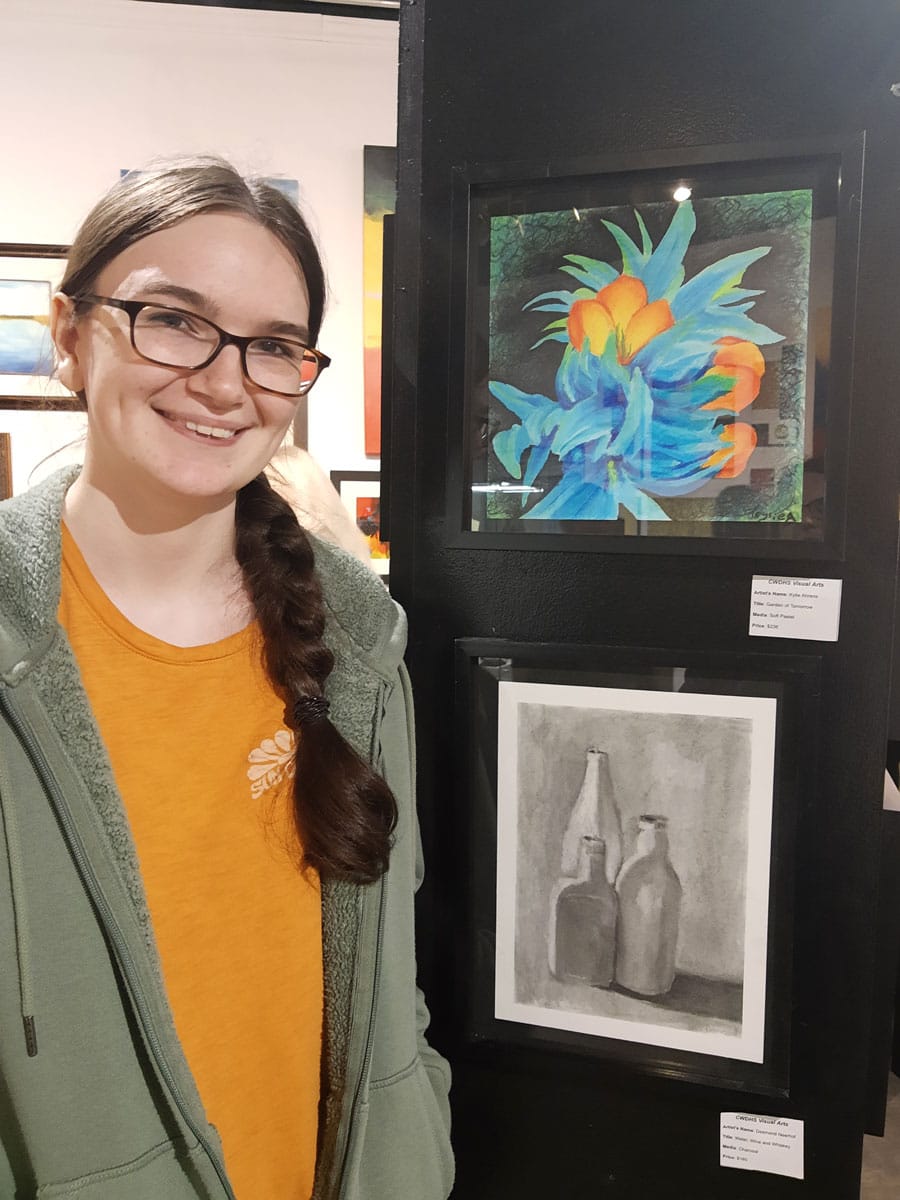 Student art available to view or buy at Local Pieces Gallery