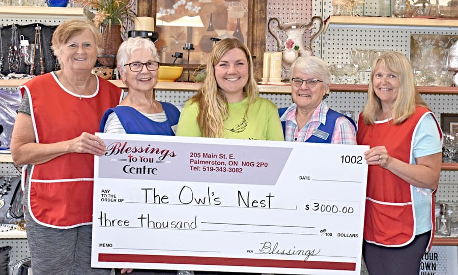 Blessings to You donates to School Sunshine Fund