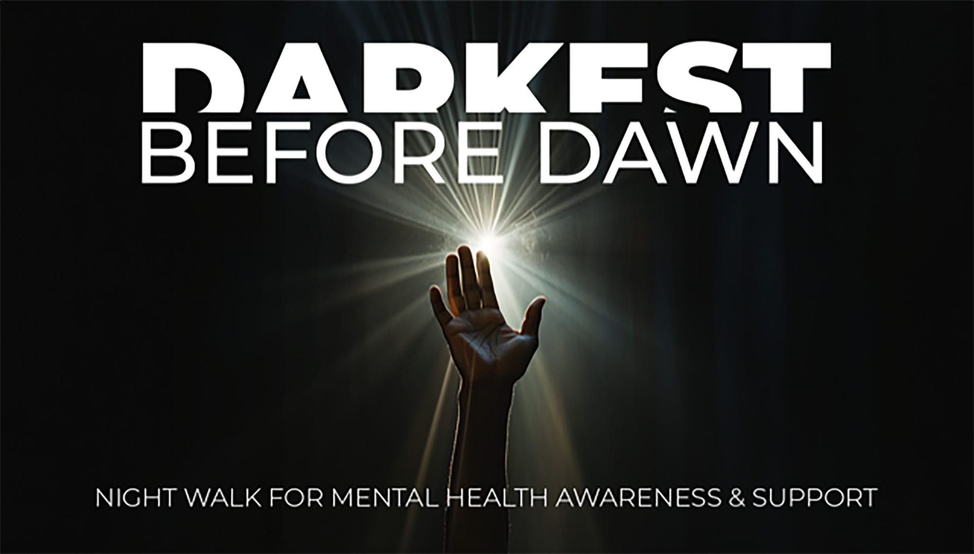 ‘Darkest before dawn’ event to raise mental health awareness