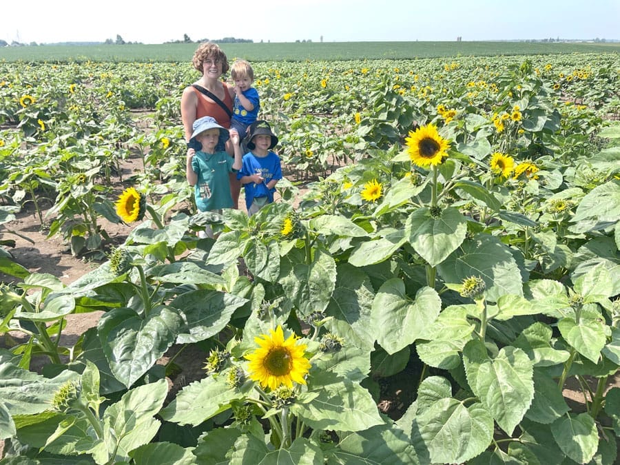 Shine Your Light Sunflower Tour raises over $6,000 for hospital