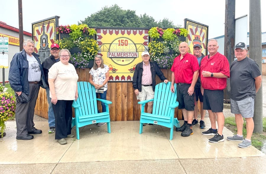 New barn quilt display in Palmerston