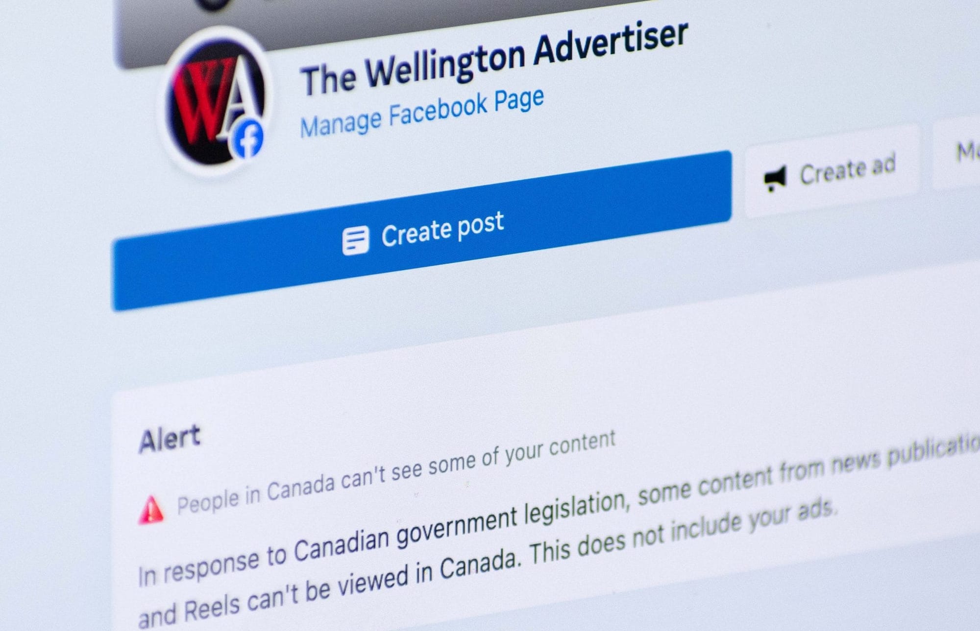 What does Bill C-18 and Meta's response mean for Advertiser readers?