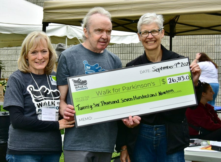 Walk for Parkinson’s event held at Centre Wellington Community Sportsplex
