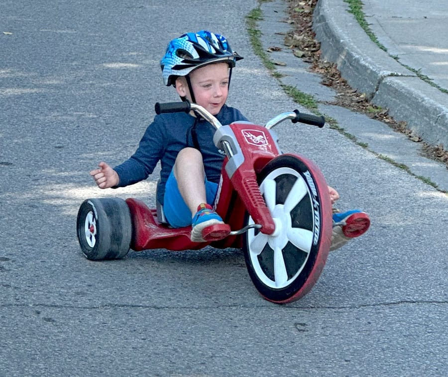 Trike-A-Thon raises over $3000 for Elora Cooperative Pre-school