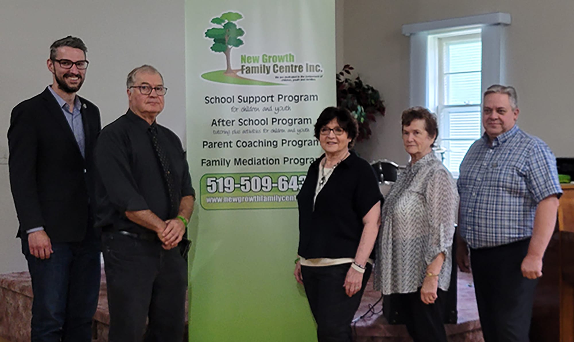 New Growth Family Centre awarded  $68,700 by Ontario Trillium Foundation