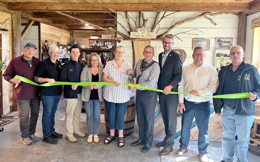 Violets in the Barn officially opens, relocated in Palmerston