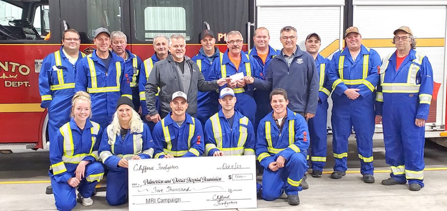 Firefighters assist MRI campaign