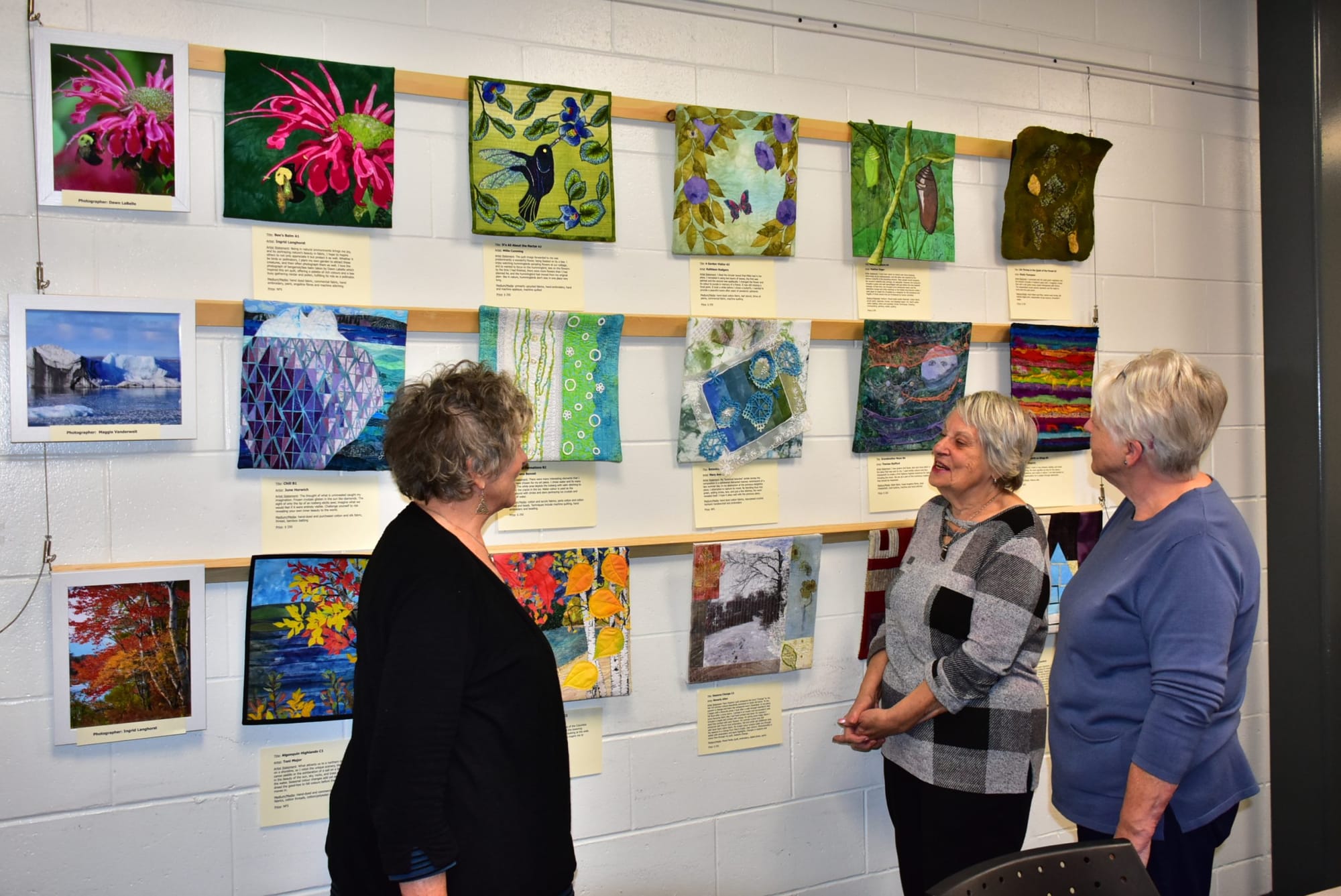 Studio Art Quilt Association sponsors 'Whisper quilting' project