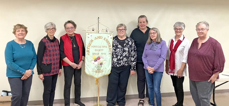 Arthur and District Horticultural Society holds AGM and potluck supper