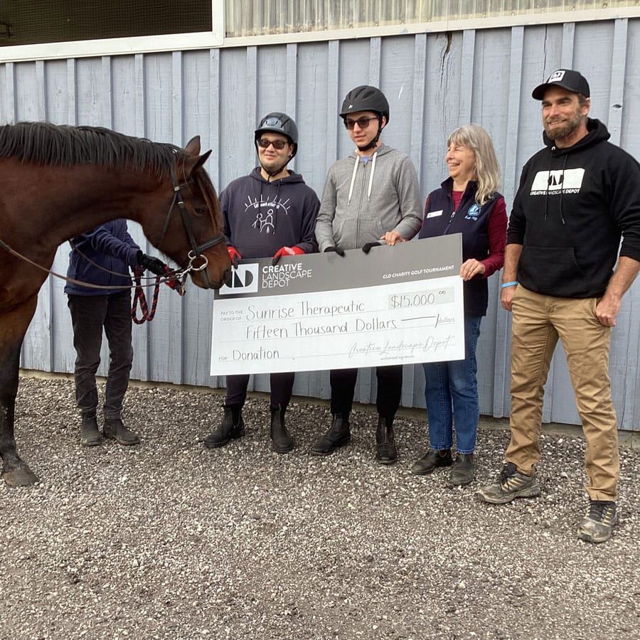 Creative Landscape Depot raises $15,000 for Sunrise