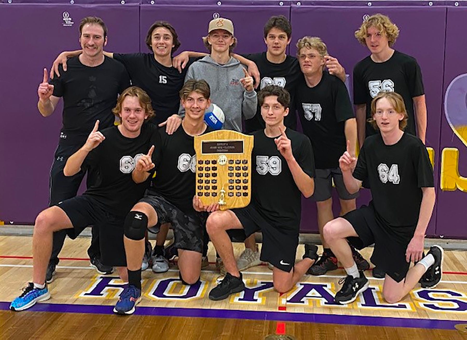 Wellington Heights Wolverines win District 4 senior volleyball championship