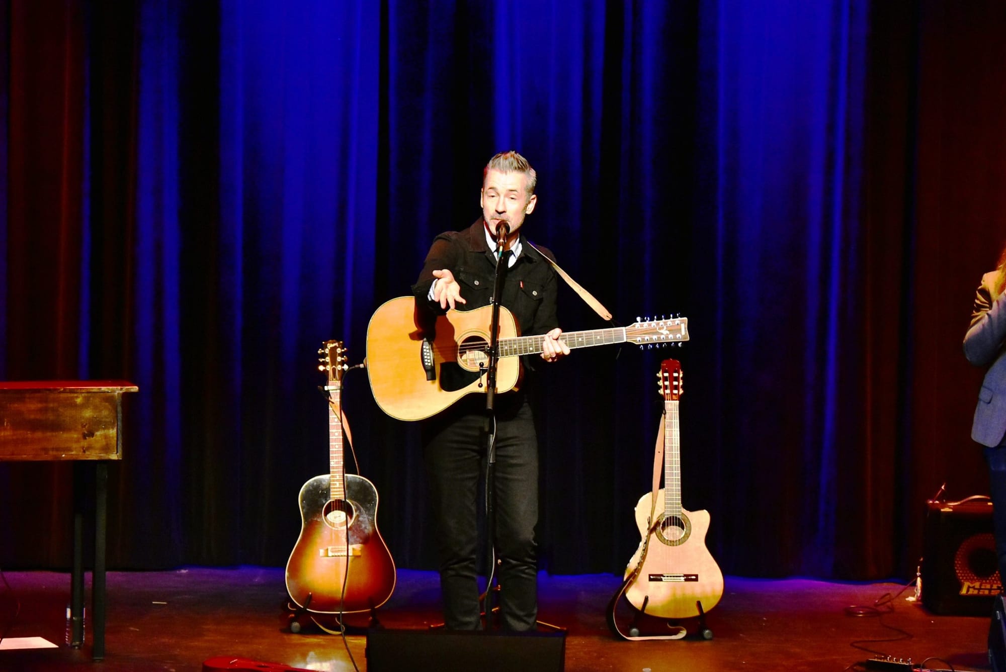 Royal Wood and Brothers Gibb play Fergus Grand Theatre