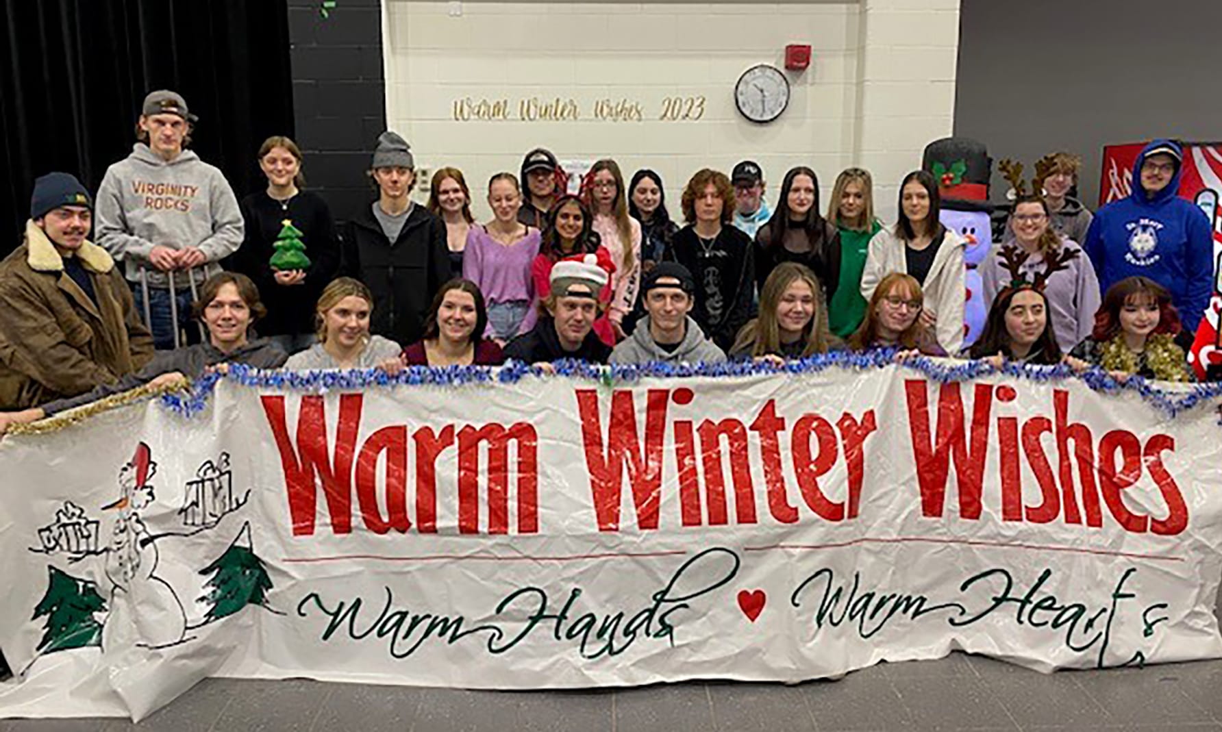 WHSS business leadership class raises $15,000 for students in need