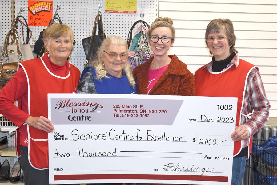 Palmerston Blessings to You Centre supports Seniors' Centre for Excellence