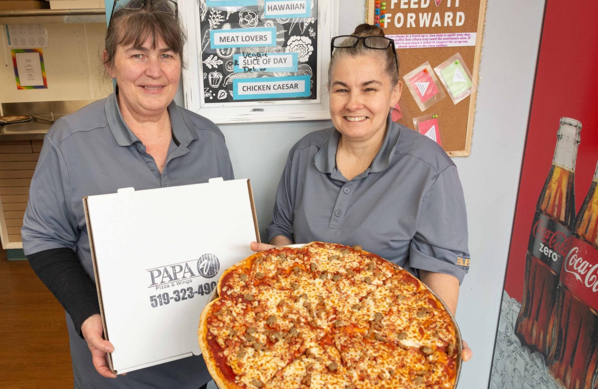 Papa V's Pizza Mount Forest donating portion of sales to Catholic school after fire