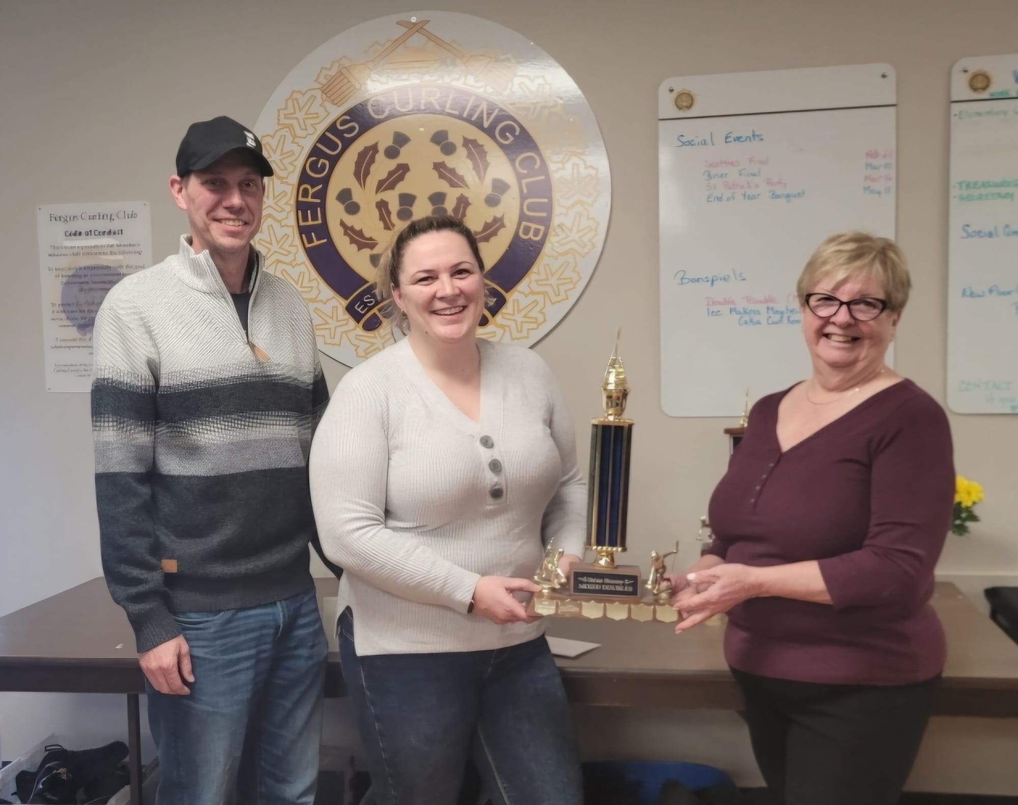 Double Trouble bonspiel winners