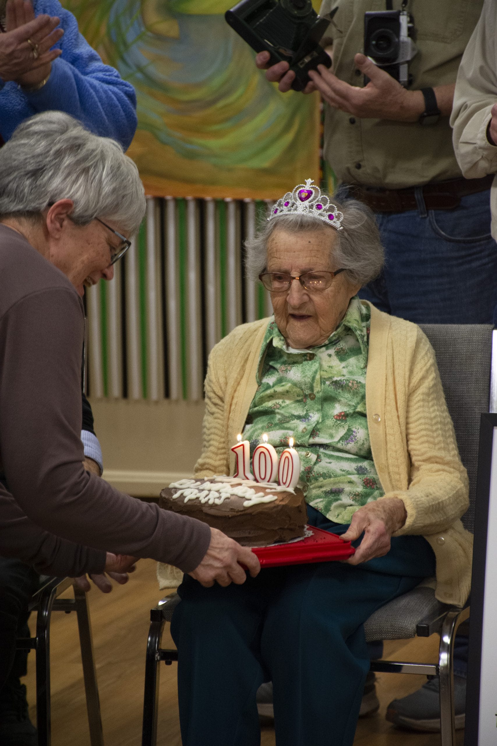 Camera club celebrates Marjorie Dow’s 100th birthday