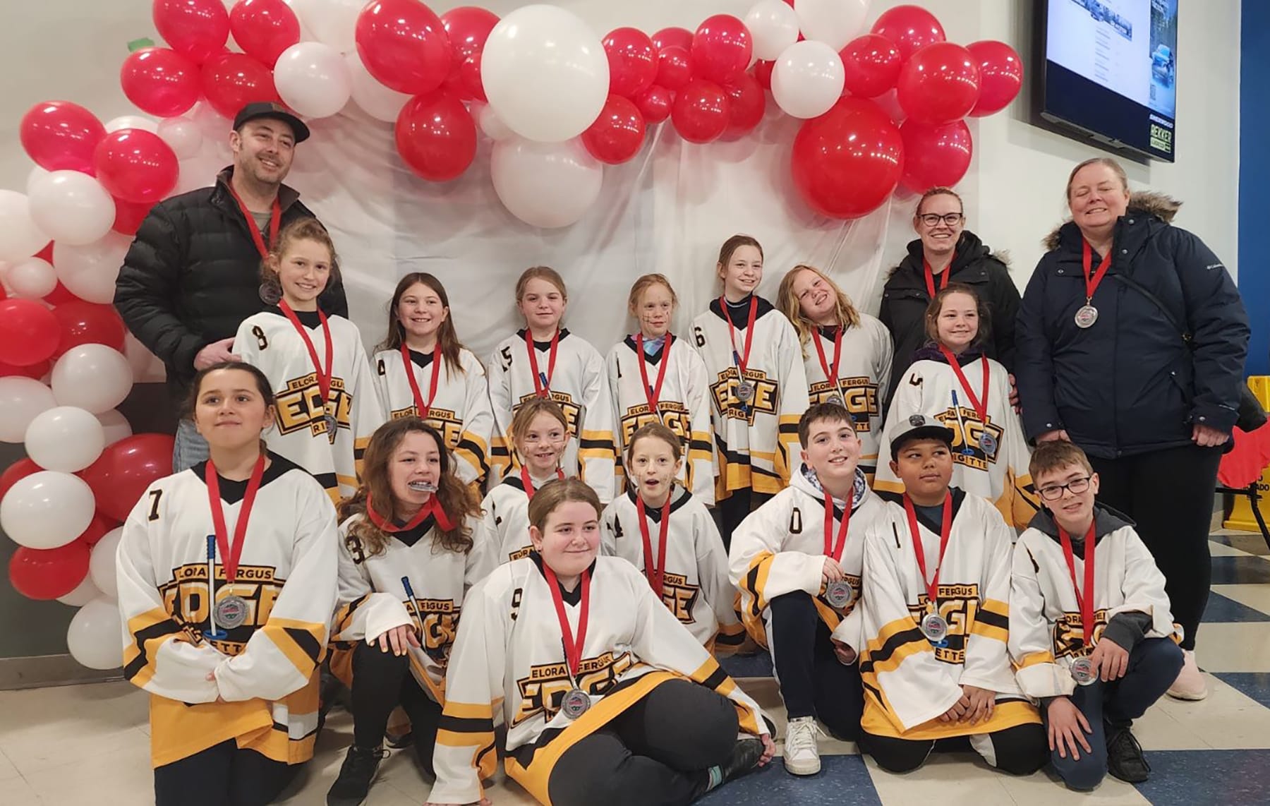 Winning weekend for the Elora Fergus Edge Ringette teams