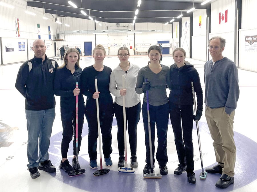 Norwell District Secondary School curling teams compete at CWOSSA
